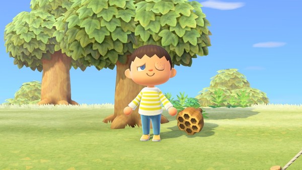 Animal Crossing wasp nest