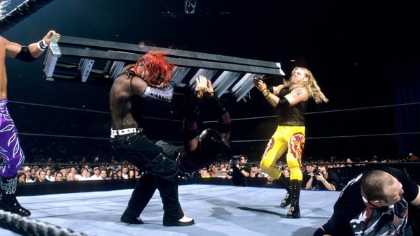Edge Christian Jeff Hardy TLC 2 WrestleMania 17