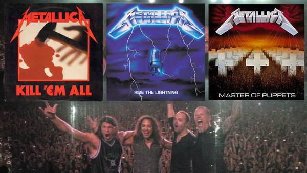 Metallica 3 Great Albums