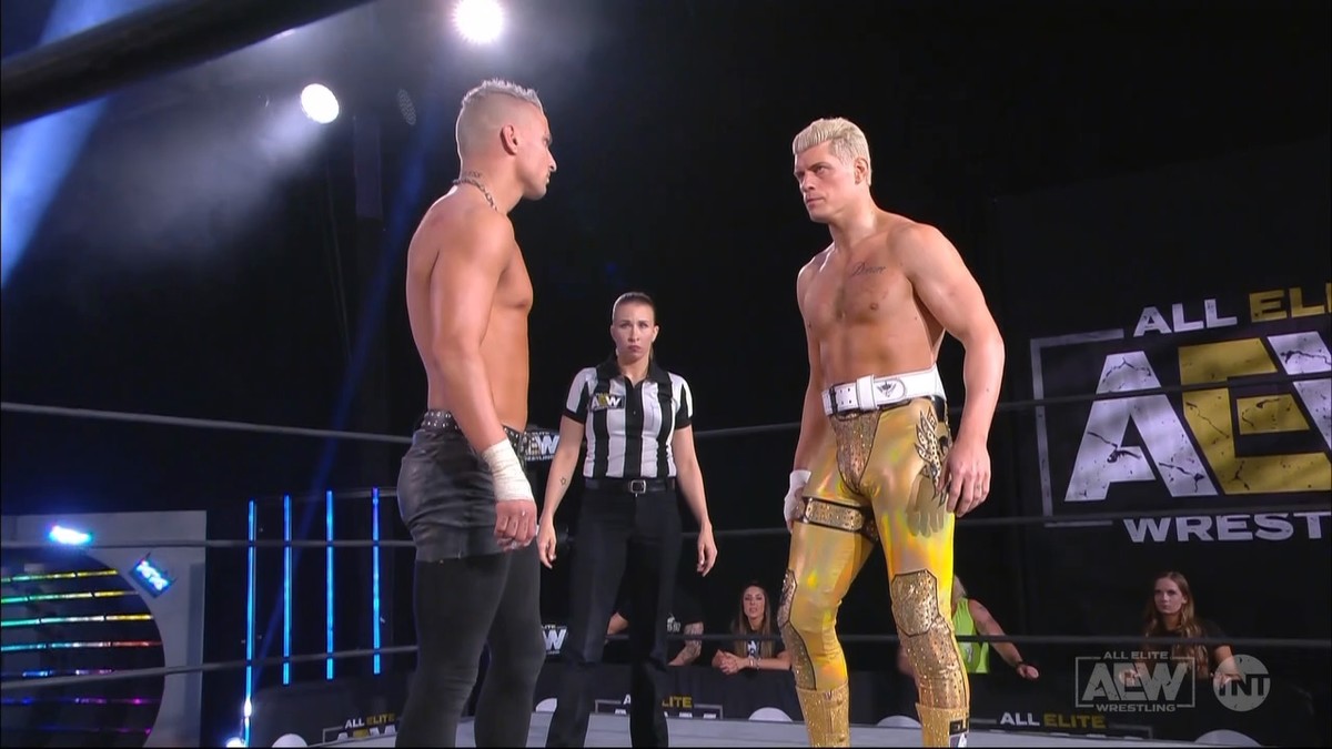 Hook and Cody Rhodes Have Altercation After AEW Tapings (VIDEO)