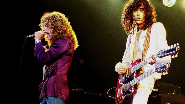  Jimmy Page Robert Plant Led Zeppelin