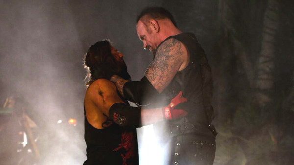 The Undertaker AJ Styles WrestleMania 36 Boneyard Match