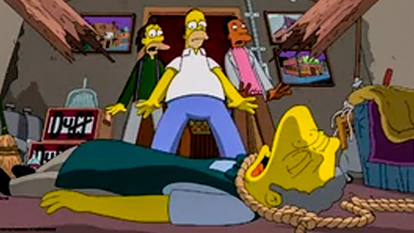 Simpsons Dark Moe