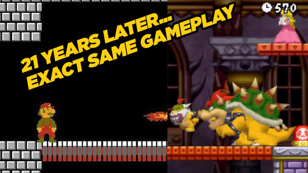 New Super Mario Bros Series - All Bowser Boss Battles 