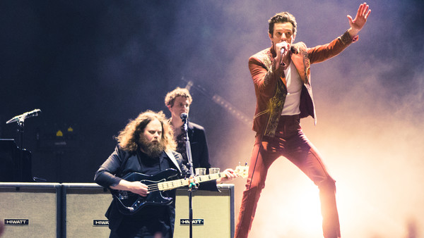 File photo dated 14/5/2011 of Dave Grohl (centre) of the Foo Fighters. Prince Harry is to rock out with Foo Fighters and Kaiser Chiefs after they were signed up to head the bill for the closing ceremony of the Invictus Games which he launched.