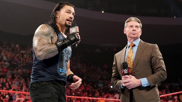 Roman Reigns Vince McMahon