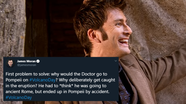 Doctor Who The Fires of Pompeii David Tennant Catherine Tate Donna Noble