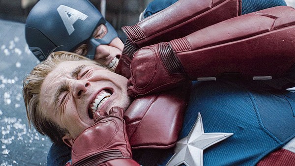 Captain America v Captain America Endgame