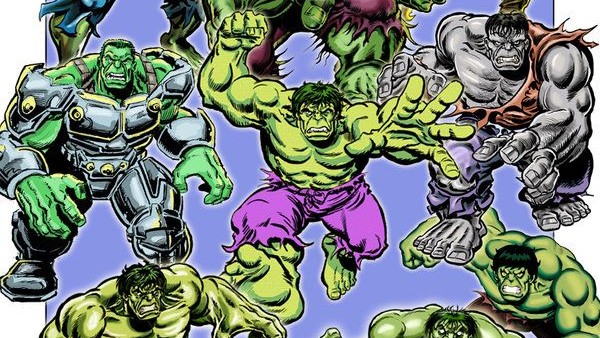 Incredible Hulk Collage