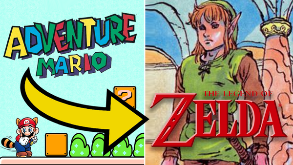 Adventure Mario legend of zelda