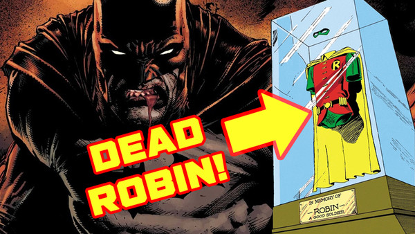 Batman Robin Jason Todd Batcave