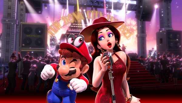 Mario Odyssey New Donk Festival