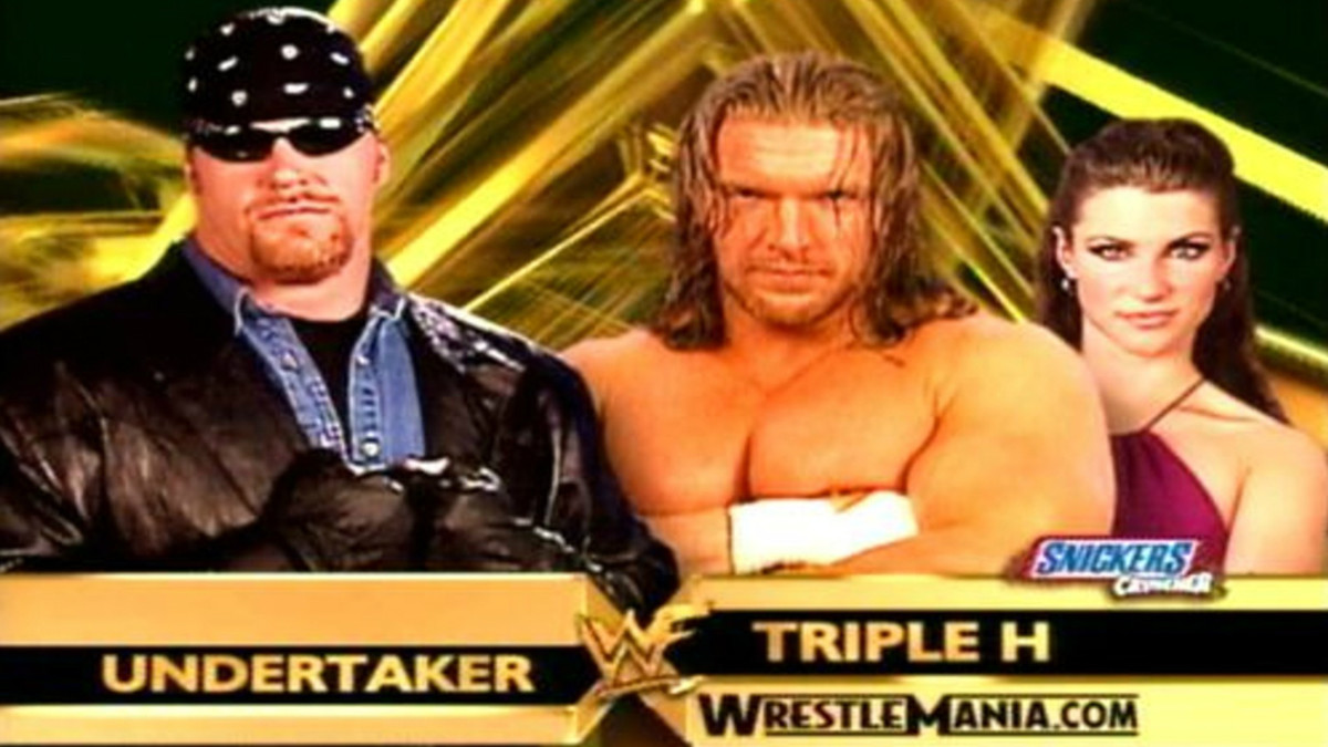 Гробовщик 3. Трипл эйч и Гробовщик. Undertaker vs Triple h WRESTLEMANIA X-7.