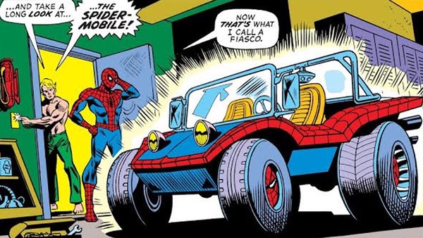 Spider-Man the Spider-Mobile