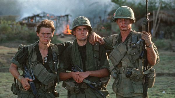 Platoon Willem Dafoe Charlie Sheen