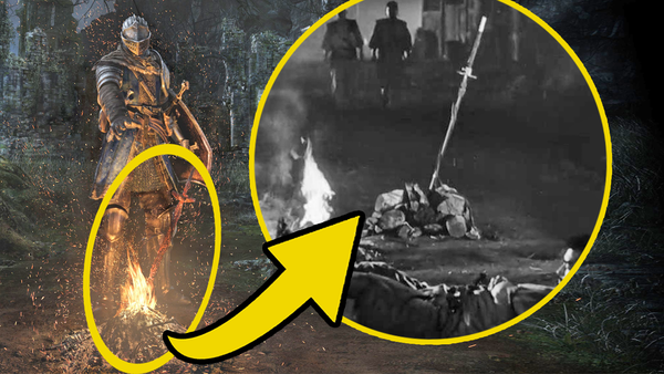 Dark Souls seven samurai bonfire