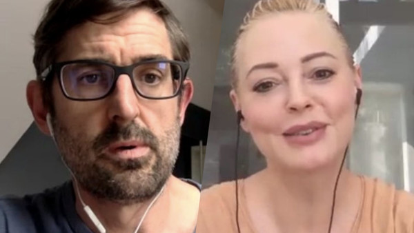 Louis Theroux Rose McGowan