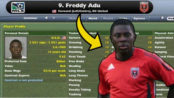 Freddy Adu Football Manager