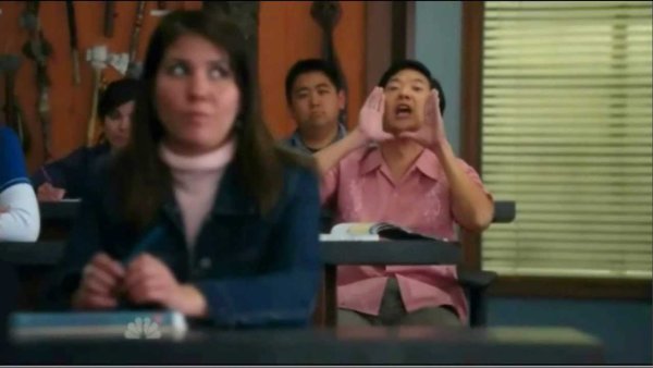 Community Chang And Annie In Class