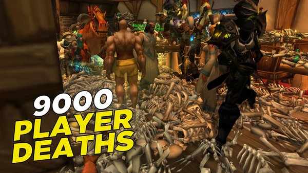 World of Warcraft Blood Plague Player Deaths