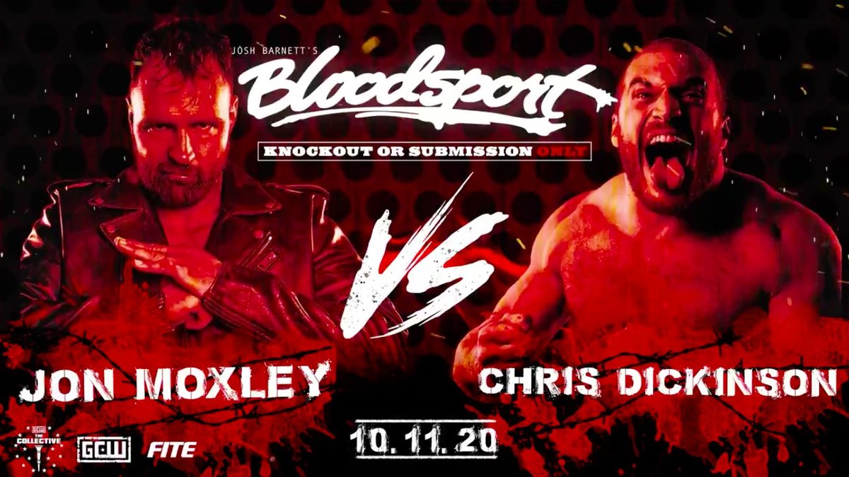 Jon Moxley To Face Chris Dickinson At Josh Barnett's Bloodsport