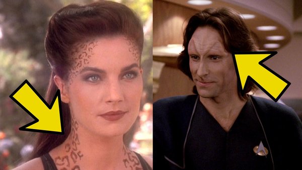 Star Trek Trill Makeup Change