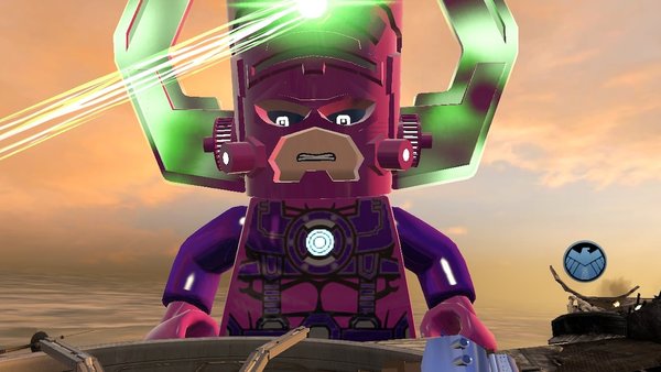 lego marvel superheroes video game galactus