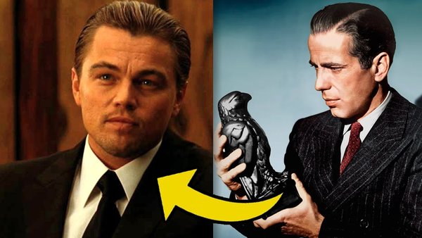 The Maltese Falcon Humphrey Bogart Leonardo DiCaprio Inception