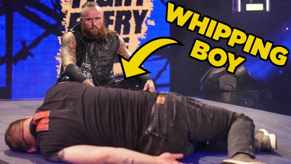 Aleister Black Kevin Owens whipping boy