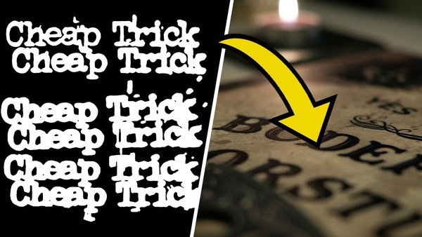 Cheap Trick Ouija Board