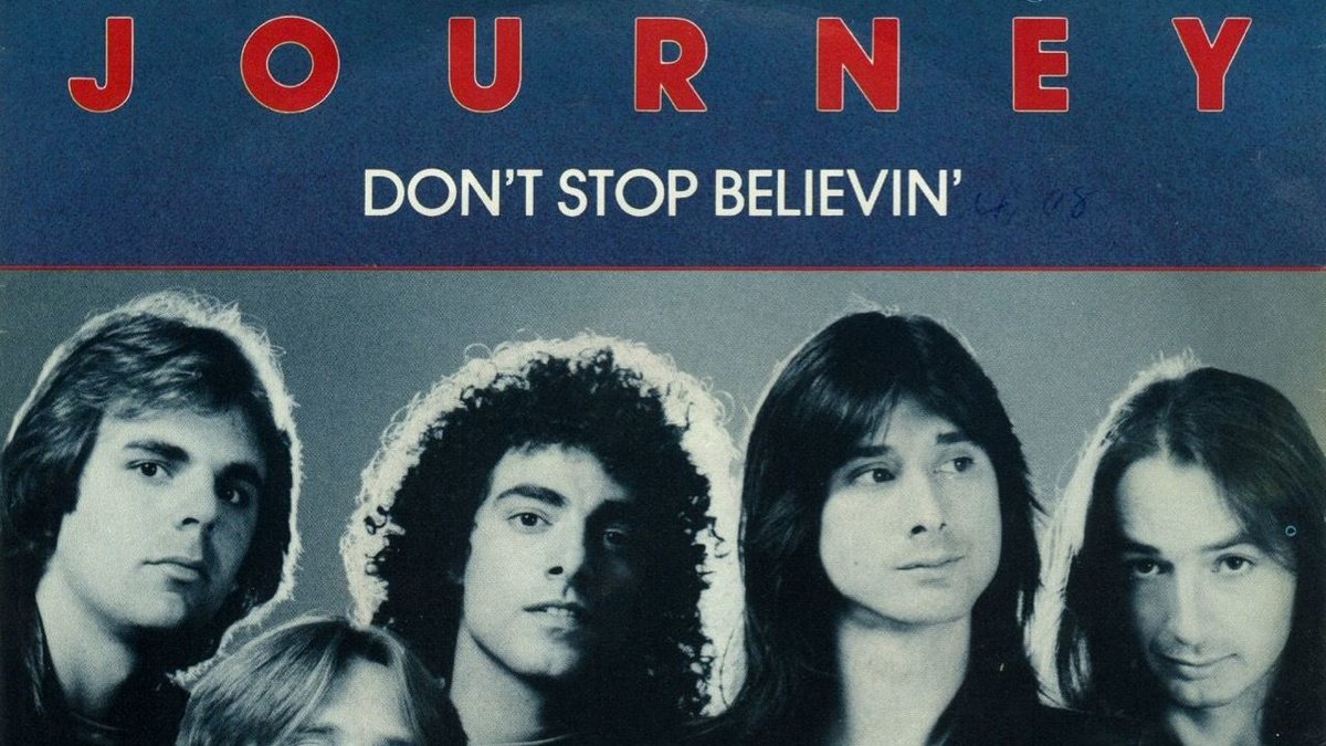 Don t stop believin. Рок баллады 80-90 зарубежные. Journey группа don't stop. Journey don't stop believing.