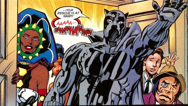 Symbiote Black Panther