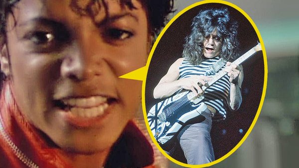 beat it michael jackson eddie Van Halen