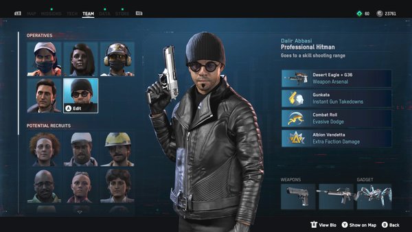 Watch Dogs Legion's Characters