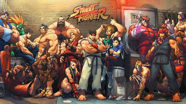 Street Fighter gang