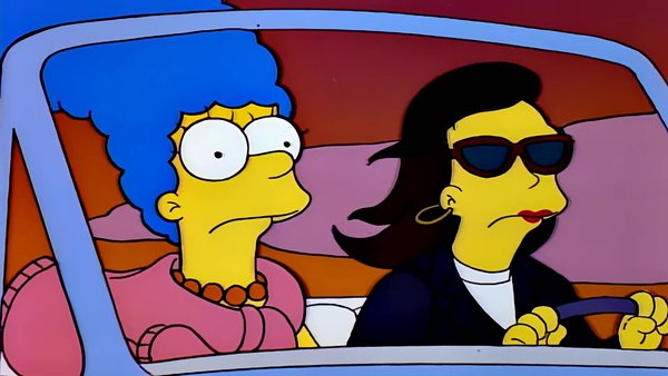 The Simpsons Marge on the Lam