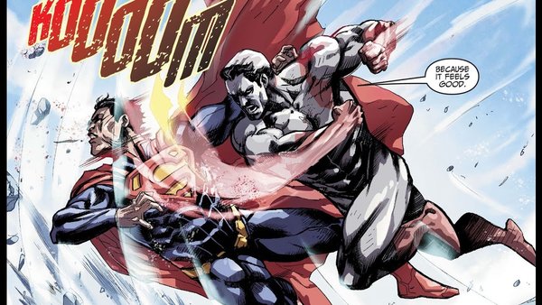 Superman Shazam Fight New 52