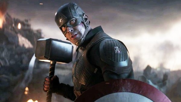 Captain America Mjolnir Worthy Avengers: Endgame