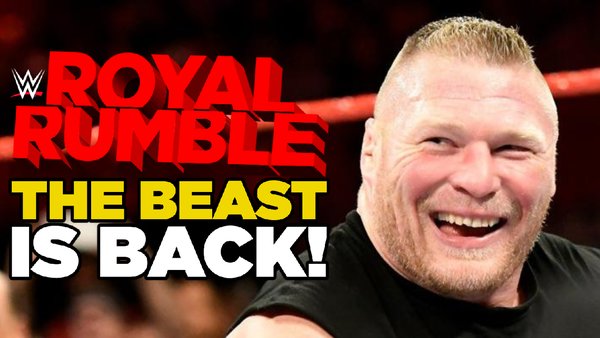 Brock Lesnar beast is back