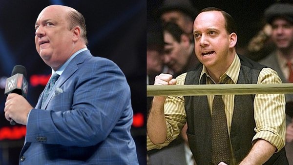 Paul Heyman WWE And Paul Giamatti Cinderella Man 