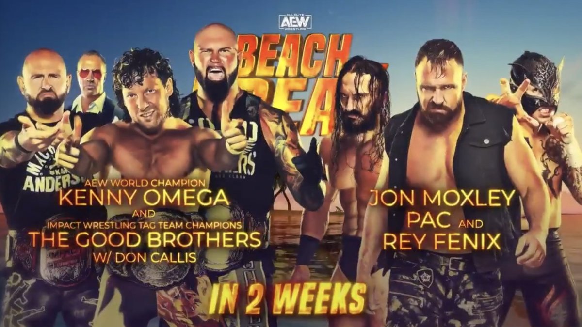 AEW Beach Break Main Event Announced For 3 February
