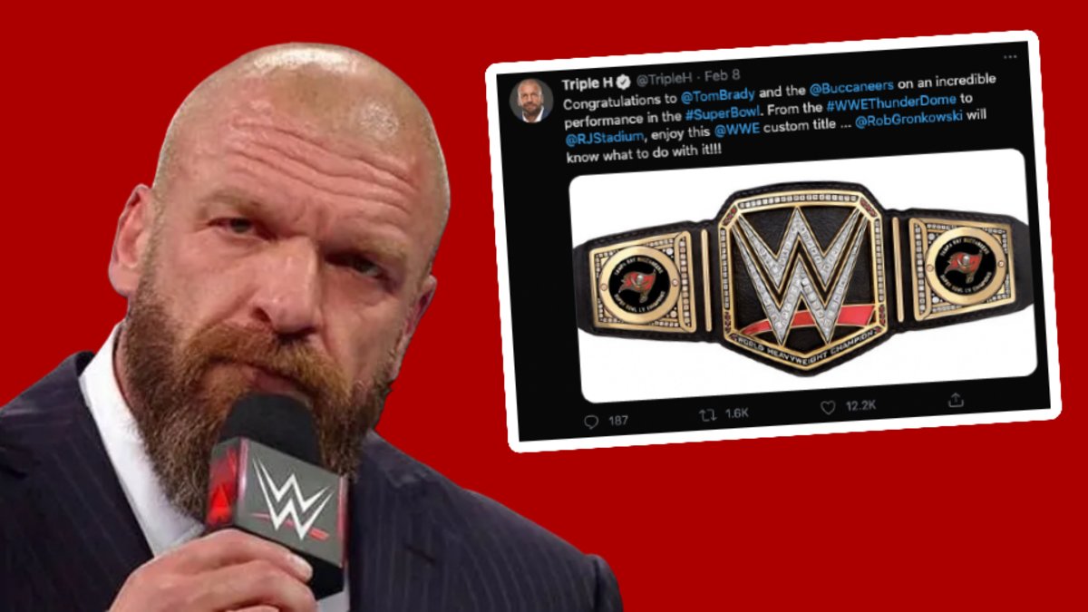 Triple H, WWE hook up the Philadelphia Eagles with a personalized  championship belt - Article - Bardown