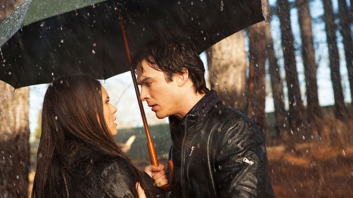T/F: This is Damon and Elena's first kiss. - The TV Couples Trivia