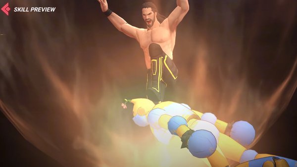 King Of Fighters All Star Seth Rollins