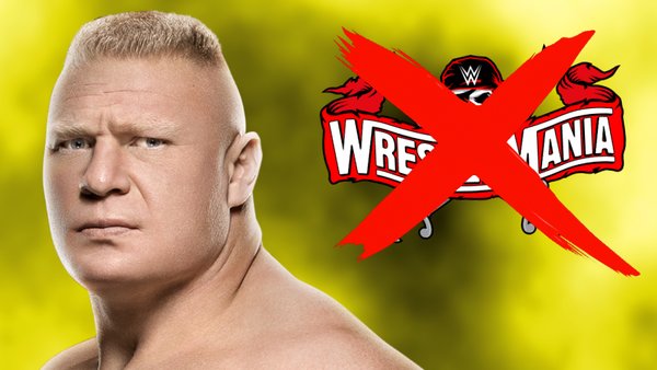 Brock Lesnar WWE WrestleMania 37