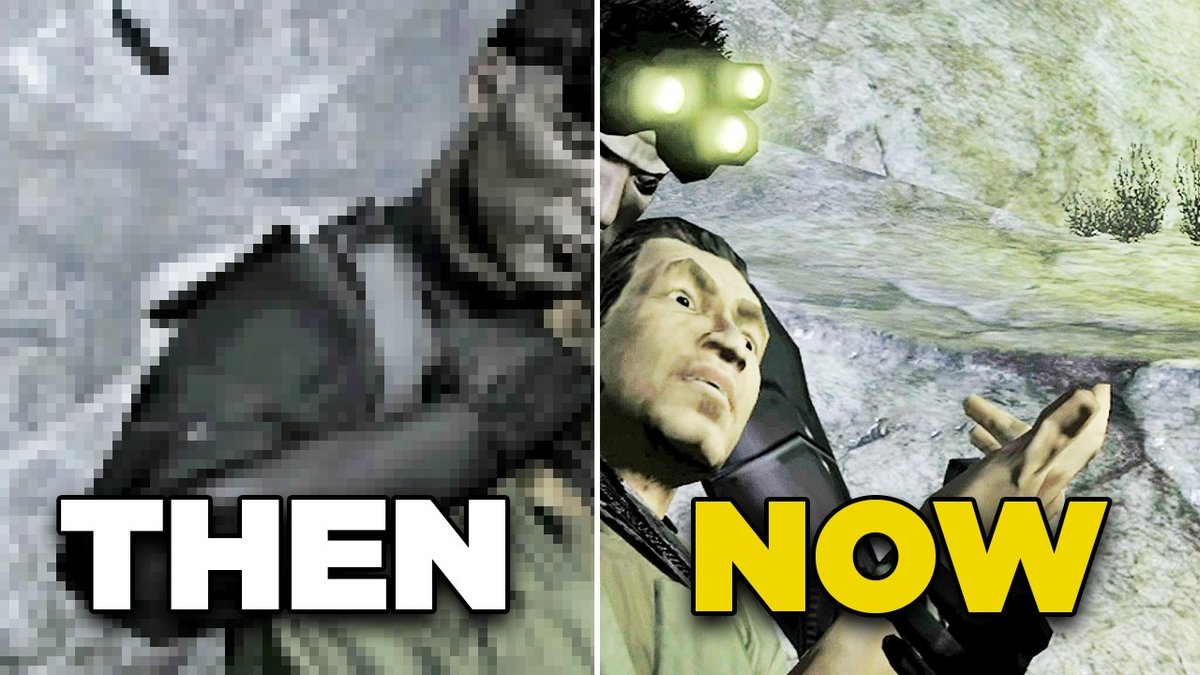 Splinter Cell Chaos Theory, Xbox One X vs Xbox, 4K Graphics Comparison