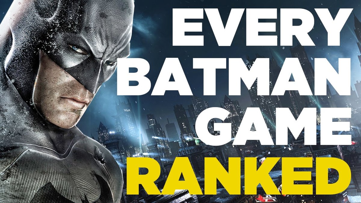 The 10 Best Batman Games, Ranked By Metacritic