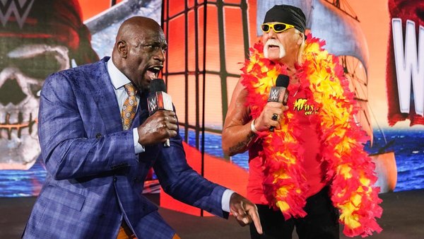 Titus O'Neil Hulk Hogan WWE WrestleMania 37