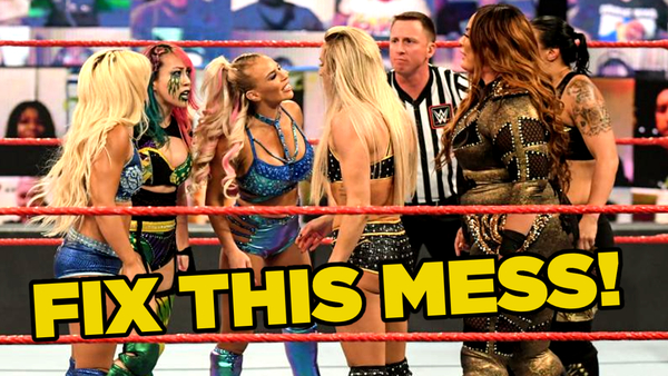 WWE mess