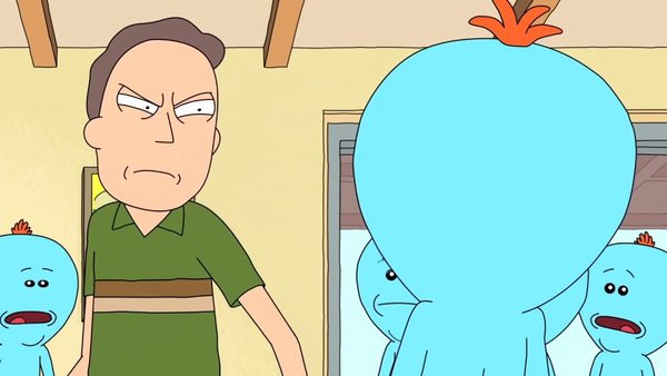 Rick and Morty - Mr Meeseeks Tries To Kill Jerry